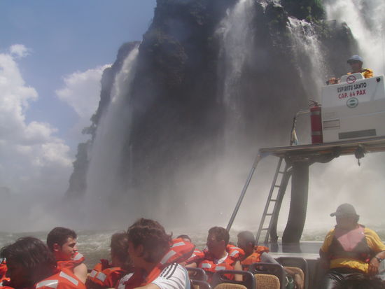 Hier sind noch alle trocken...