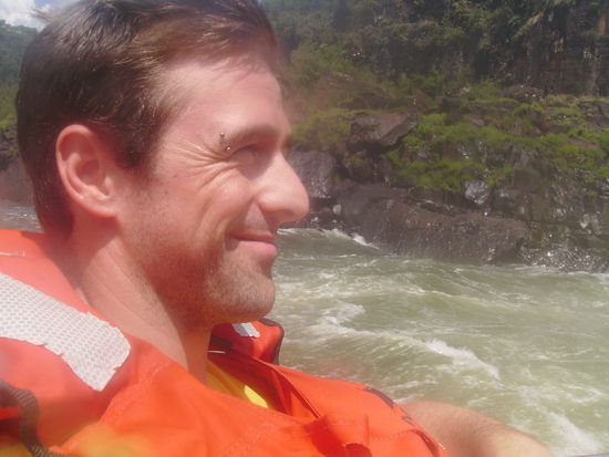 ...hier lacht Stefan noch...