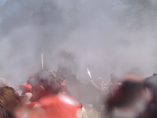 ...aber dann gings erst richtig los...