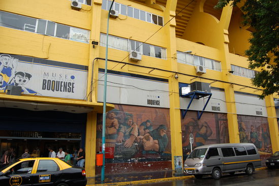 Das Stadion "La Bombonera"