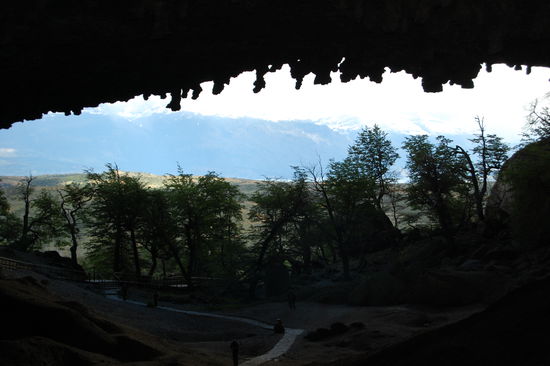 Blick nach draussen.