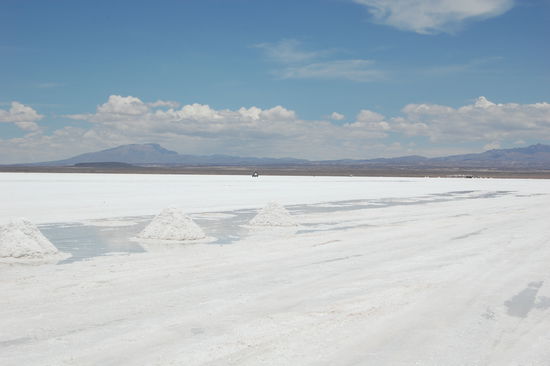 Endlich die Salzwueste.