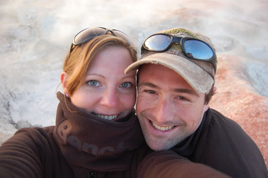 Noch ein bisschen verschlafen.