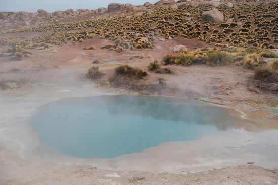 Sieht eigentlich einladend aus, ist wahrscheinlich aber doch ein bisschen zu heiss 