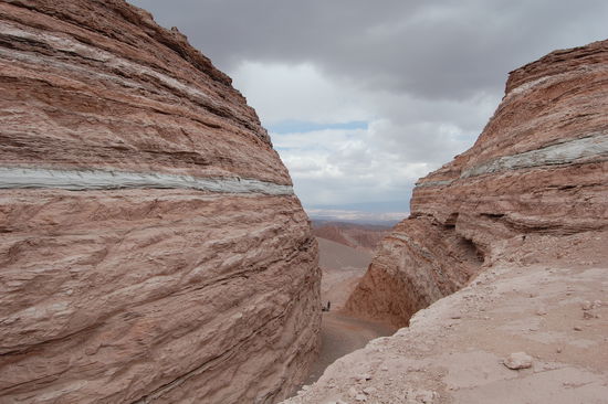 Blick ins Valle de la Muerte (Tal des Todes)