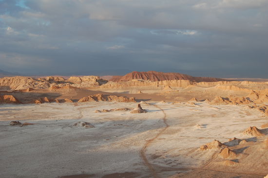 Blick uber das Tal des Mondes.