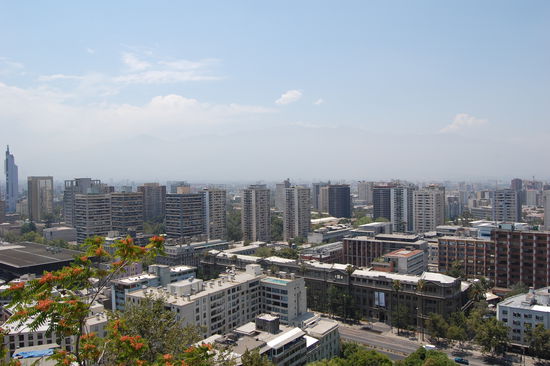 Leider ist die Stadt wirklich so versmoggt, dass man die Berge im Hintergrund kaum erkennen kann obwohl wir blauen Himmel hatten.