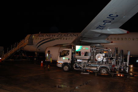 Der Flieger, welcher uns hierher gebracht hat.