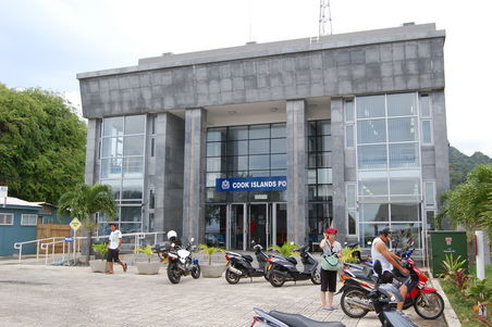 Die Polizeistation von Rarotonga.