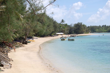 ...Strand in die andere Richtung...