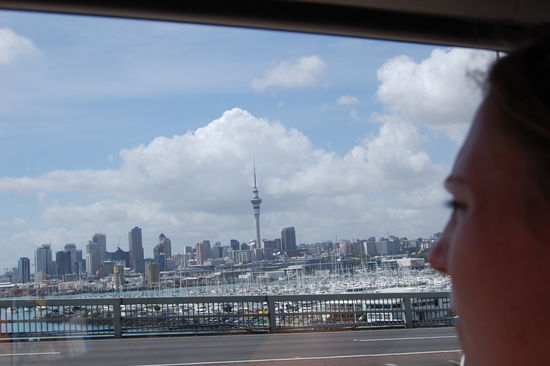 Blick auf die Stadt.