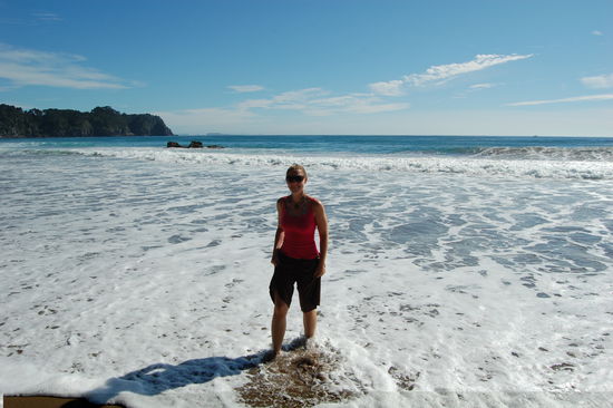 Das Meerwasser ist allerdings SEHR kalt!