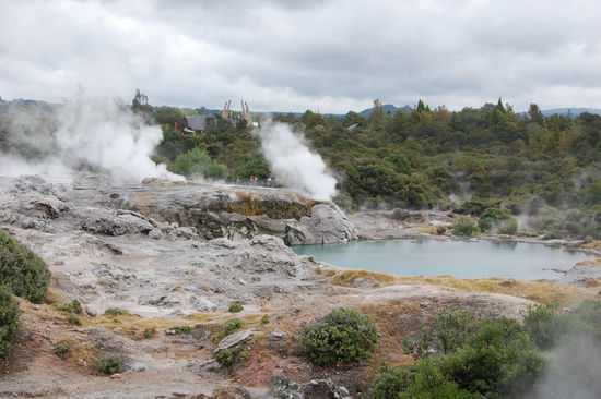 Spaziergang durch das Dorf mit solchen Ausblicken...