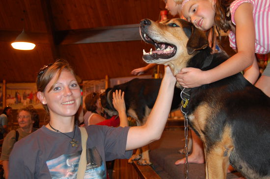 Die Hunde waren so lieb...