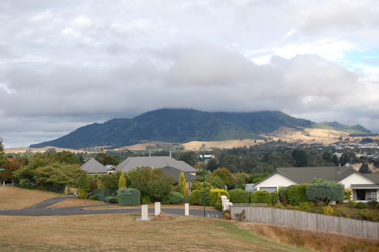 Blick auf einen der Vulkane.