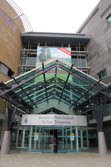 Te Papa "Der Ort der Schätze dieses Landes"