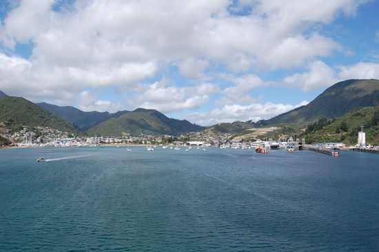 Der Hafen von Picton.
