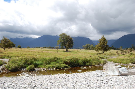 Auf dem Weg zum Fox-Gletscher.