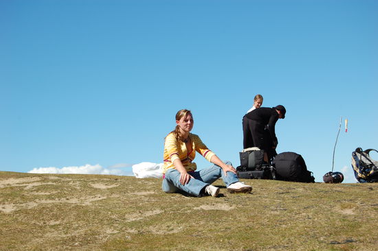 Fertig vom hochlaufen 
