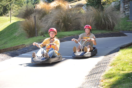 Und so sieht das dann aus wenn man herunterfaehrt und es macht super viel Spass.