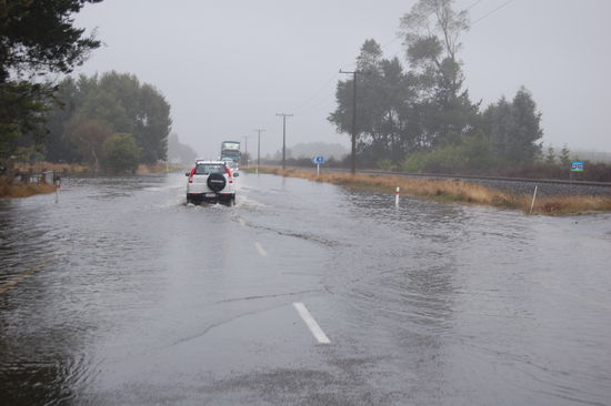 2 Tage Regen bedeutet jede Menge "Floodways"!!!