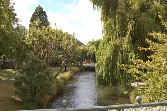 Der Avon River, welcher durch die Stadt fliesst.