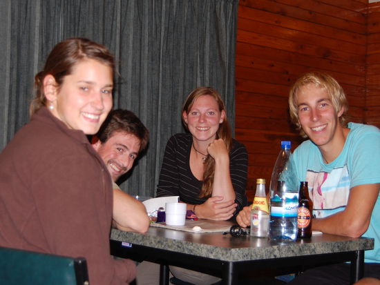 Mirjam, Armin, Stefan und ich.