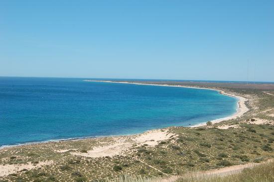 Blick ueber die Bucht.