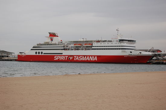 Die Faehre "Spirit of Tasmania" welche uns nach Tasmanien gebracht hat.