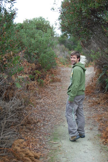 Auf einem der Rundgaenge...