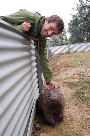...er geniesst die Streicheleinheiten von uns.