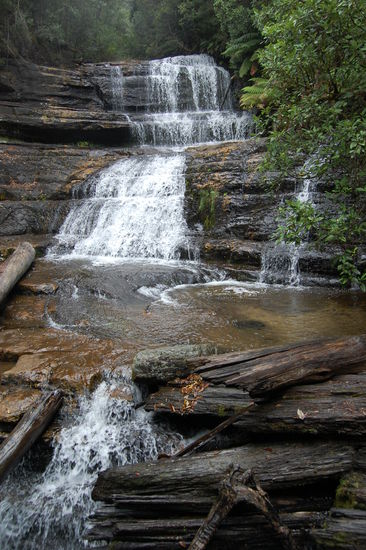 Hier die Lady Barron Falls...