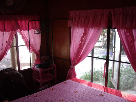 ... und von innen. Ein Traum aus Rosa wird wahr  
Kinder, euch haetts bestimmt gefallen!