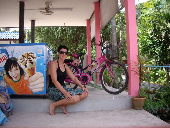 Mein klitzekleines Fahrrad und ich