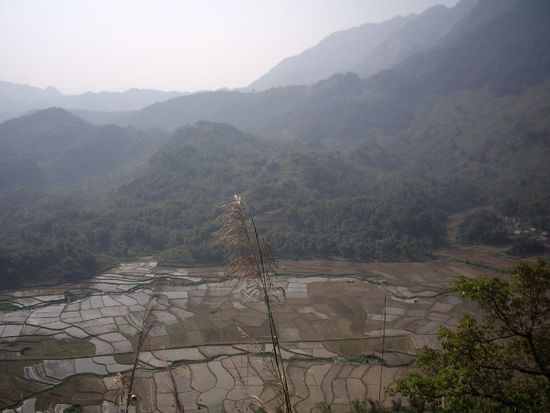 Mai Chau von oben