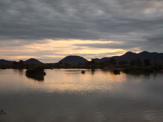 Aussicht aus dem Bungalow