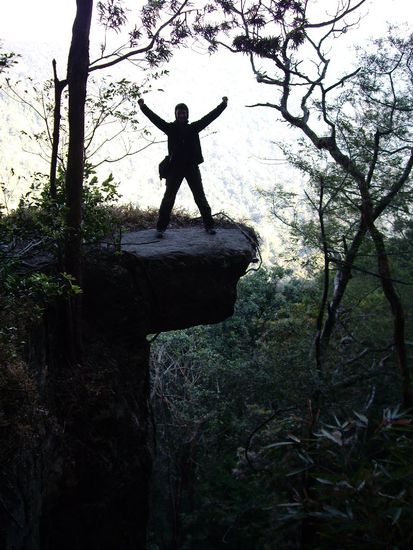 Bloss nicht runtergucken 