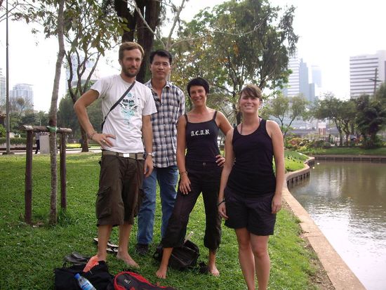 Schoen, Freunde wieder zu treffen...