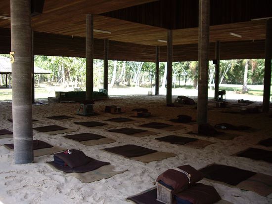 Die Meditationshalle