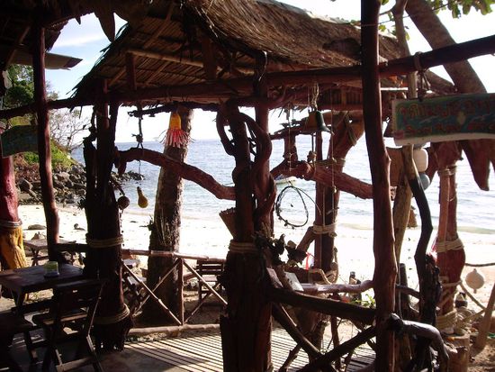 Eingang vom Restaurant