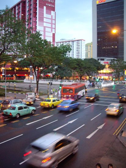 Blick aus unserem Fenster - es erinnert mich hier schon an New York