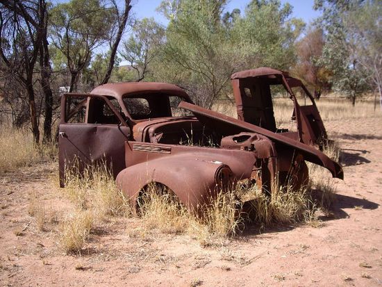 Australien ist so cool. Hier waren wir bei einer alten Cattle Station