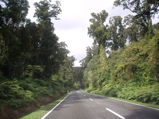 Der Highway Richtung Sueden