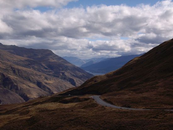 Scenic Route von Wanaka nach Queenstown