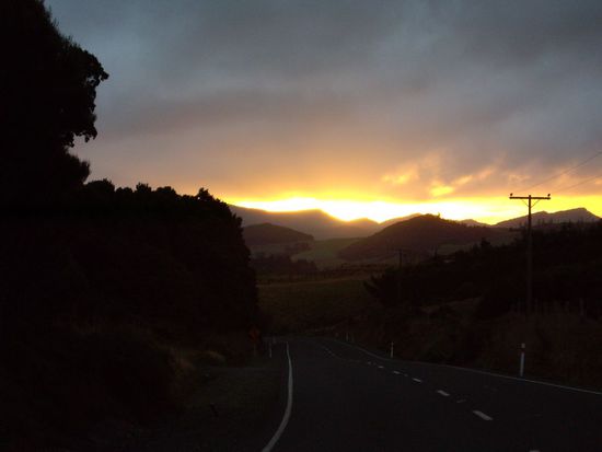 Der Himmel brennt auch schon wieder