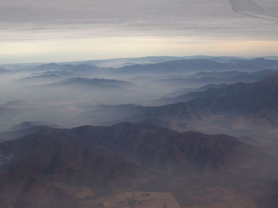 Schon wieder atemberaubende Aussicht aus'm Flieger!