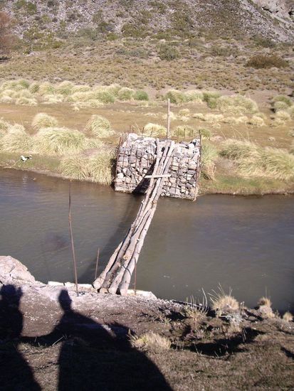 ..und seine Brücke. Was eine Arbeit!!!