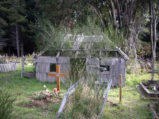 Friedhof in Villa Traful