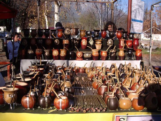 Typisch Argentinien - Matetee!