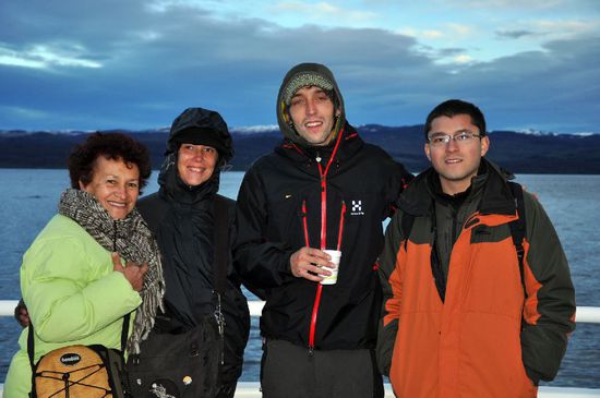Norma, Joan und Juan. Fehlen Dan, Nadia und Pablo im Bunde